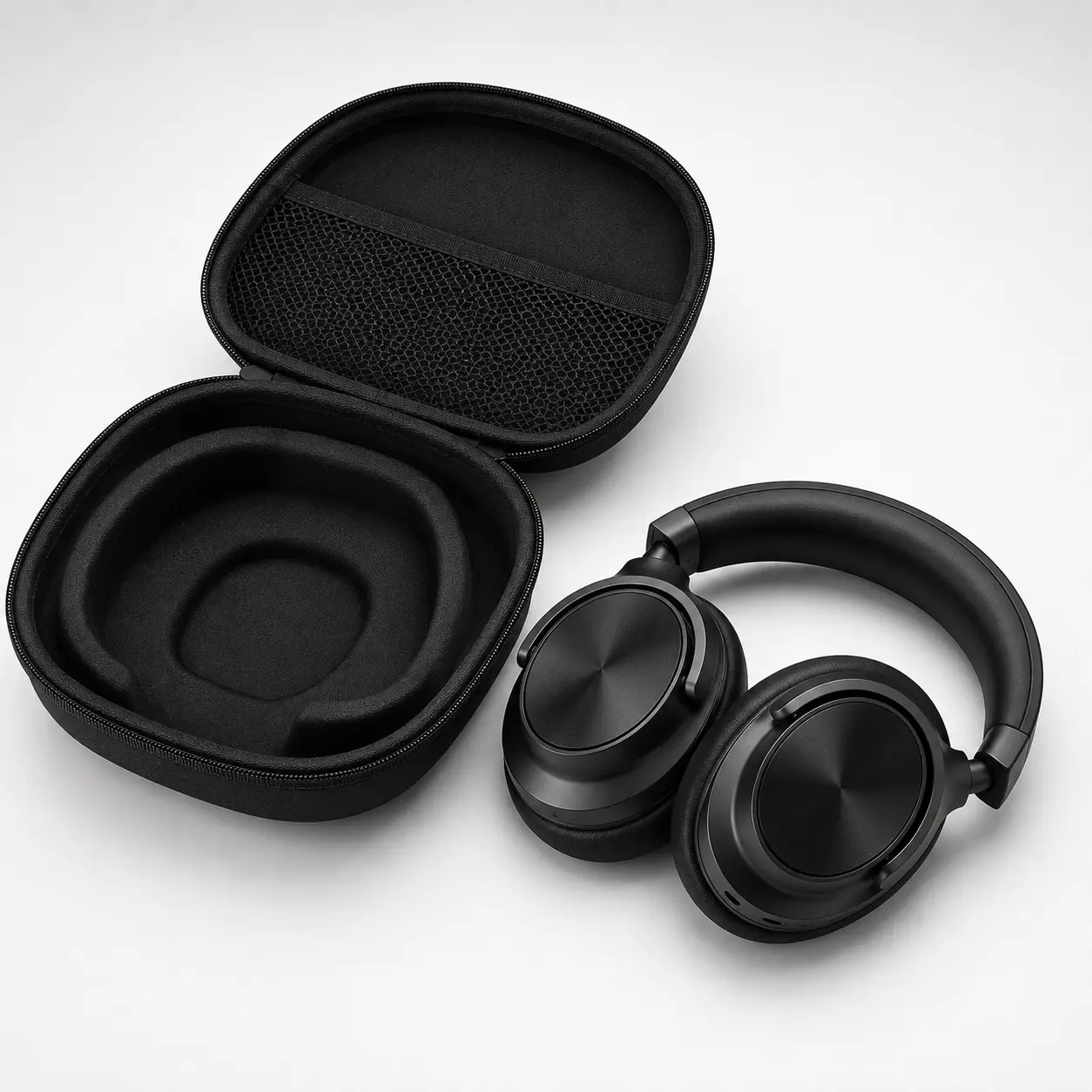 هدفون و کیف حمل